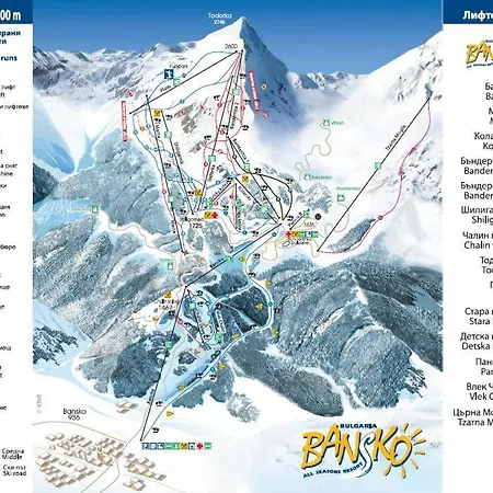 公寓 Luxurious Alpine In Posh Winter 班斯科
